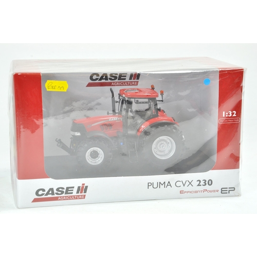 191 - Universal Hobbies 1/32 Farm issue comprising Case IH Puma CVX 230 Tractor. Excellent, secured in box... 