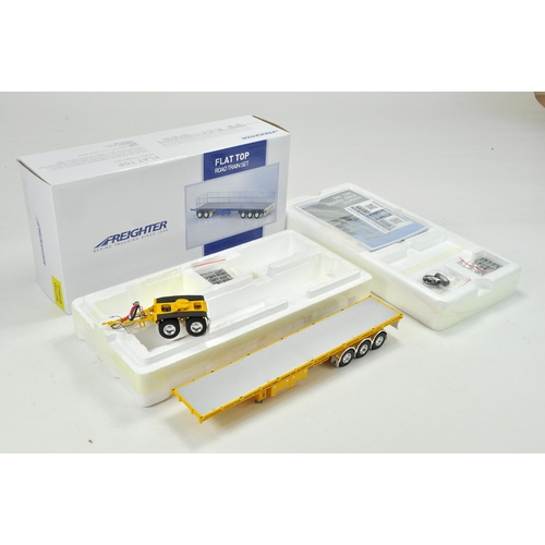 276 - Drake Collectables 1/50 Diecast Truck Issue comprising Freightliner Flat Top Road Train Set. General... 