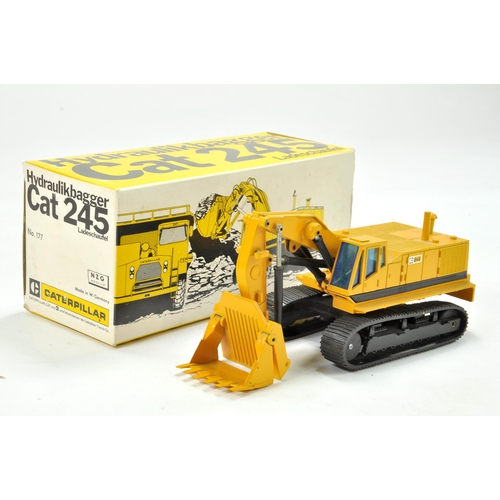 83 - NZG 1/50 Construction issue comprising No. 177 CAT 245 Hydraulic Excavator. Appears very good to exc... 