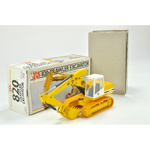 97 - NZG 1/35 Construction issue comprising No. 286 JCB 820 Crawler Excavator. Appears generally excellen... 