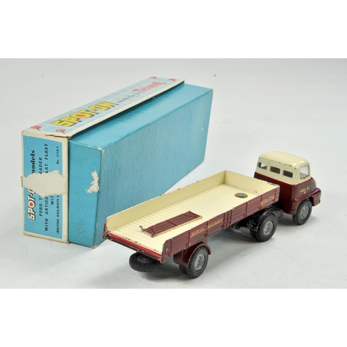1557 - Tri-ang Spot-On 111A/1 Ford Thames Trader with Trailer in the livery of British Railways. Maroon and... 