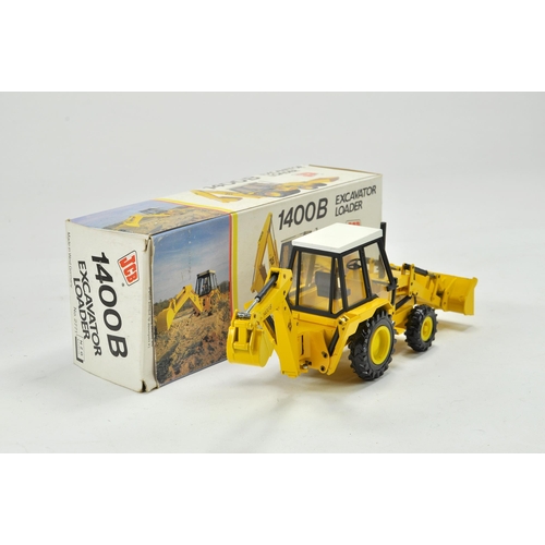 98 - NZG 1/35 Construction issue comprising No. 2771 JCB 1400B Excavator Loader. Appears generally very g... 