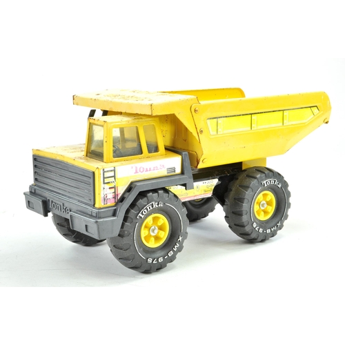 341 - Tonka Large Steel Dump Truck. Generally good.