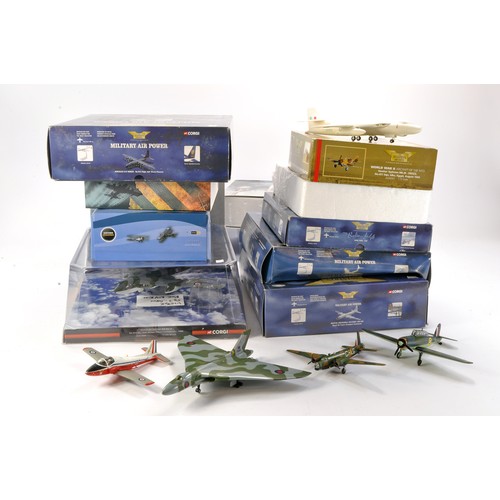 1078 - Model Aircraft comprising Fourteen mostly boxed issues, including Corgi, Oxford and Atlas. Victor is... 