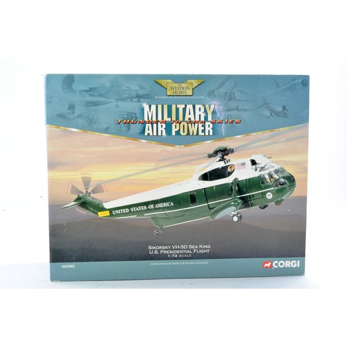 1101 - Corgi Diecast Aircraft issue comprising No. AA33403 Sikorsky Presidential Helicopter. Looks to be ex... 