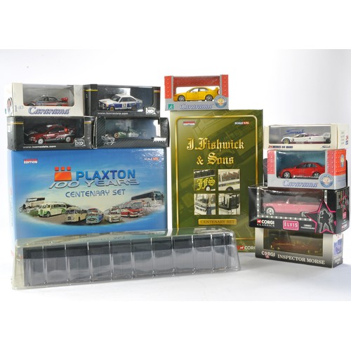 1108 - An impressive group of Diecast comprising duo of Corgi Limited Edition Bus / Transport Sets includin... 