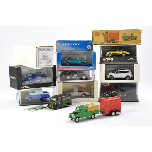 1109 - Assorted boxed diecast comprising various 1/43 issues from Spark, Norev and others including Aston M... 