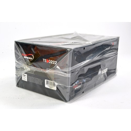 1122 - Top Speed Replicas 1/18 resin high detail issue comprising No. TS0222 Bentley Continental. Assumed e... 