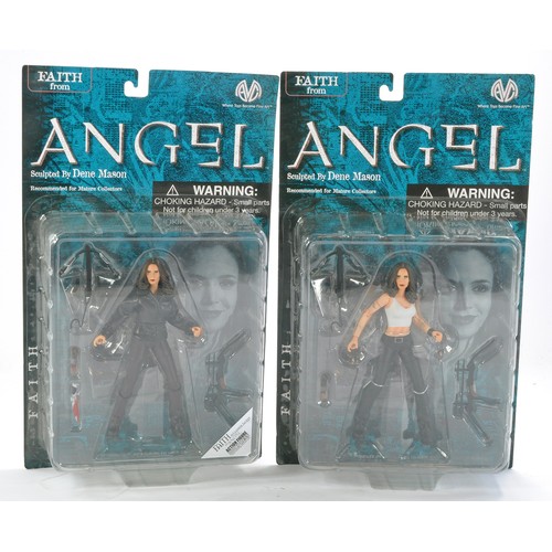 1146 - MAC Moore Action Collectibles duo of Angel Figures comprising Angel in different outfits. Excellent.... 