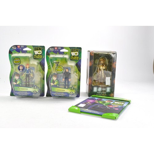 1188 - Bandai Cartoon Network Ben 10 Alien Force Carded Figures comprising Gwen Tennyson, Kevin Levin, Leap... 