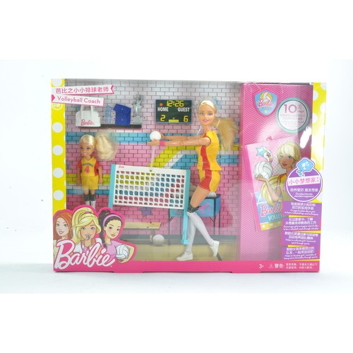 1221 - Fashion Dolls comprising Barbie Volleyball Coach. Excellent and unopened. No obvious faults.