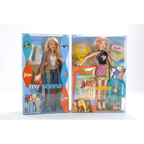 1241 - Fashion Dolls comprising Barbie My Scene Series - Jammin in Jamaica Delancey plus My Scene My City B... 