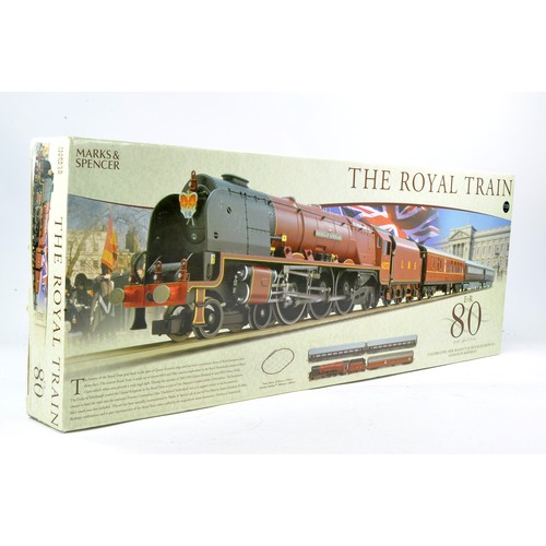 1481 - Hornby Model Railway comprising Train Set No. R1091 Marks And Spencer Special - The Royal Train. Com... 