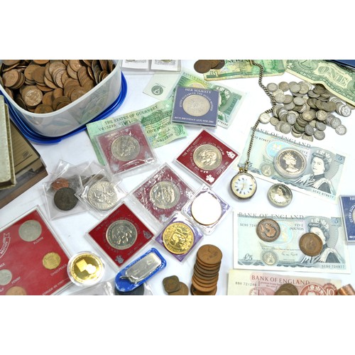 1516 - Coins comprising large collection of coinage dating late 19th to mid 20th century (mainly). The odd ... 