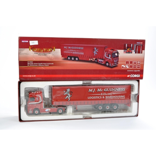 20 - Corgi Diecast Model Truck issue comprising No. CC13824 Mercedes Actros Curtainside in the livery of ... 