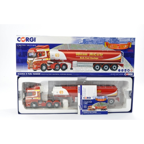 31 - Corgi Diecast Model Truck issue comprising No. CC13759 Scania R Fuel Tanker in livery of Wilson McCu... 