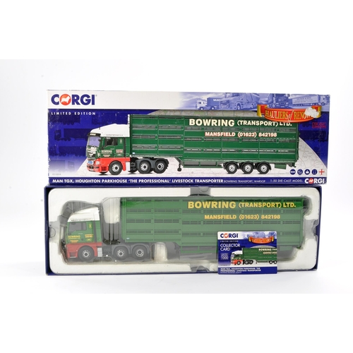 34 - Corgi Diecast Model Truck issue comprising No. CC15210 MAN TGX Livestock Transporter. No Certificate... 