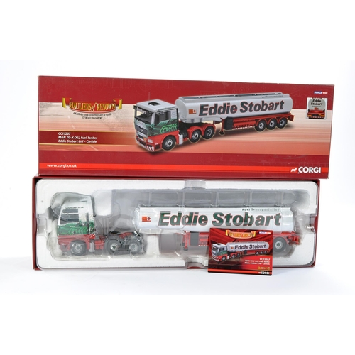 46 - Corgi Diecast Model Truck issue comprising No. CC15207 MAN TG-X Tanker in livery of Eddie Stobart. W... 