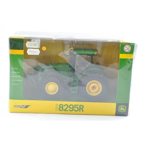 58 - Britains Farm 1/32 issue comprising John Deere 8295R Tractor. Excellent, secure in box and not previ... 