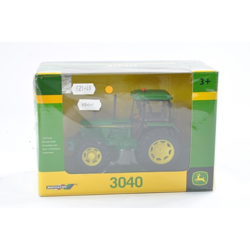 77 - Britains Farm 1/32 issue comprising John Deere 3040 Tractor. Excellent, secure in box and not previo... 