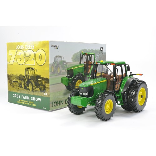 160 - Ertl 1/16 Farm Issue comprising John Deere 7320 2005 Farm Show Limited Edition Tractor. Has been dis... 