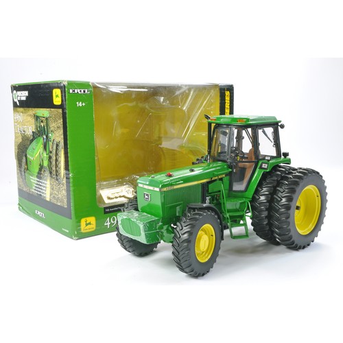 181 - Ertl 1/16 Farm Issue comprising John Deere 4960 tractor. Precision Key Series No. 10. Has been displ... 