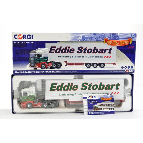 359 - Corgi Diecast Model Truck Issue comprising No. CC13754 Scania Stepframe Trailer in the livery of Edd... 