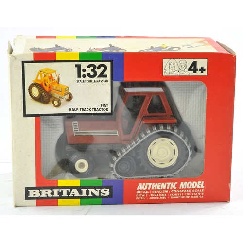 425 - Britains No. 9523 Fiat Half-Track Tractor. Excellent with no obvious sign of fault in good original ... 