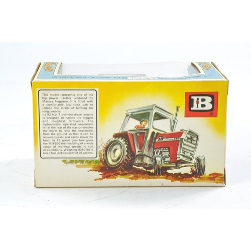 433 - Britains No. 9522 Massey Ferguson 590 Tractor. Excellent, some slight abrasion to decals in very goo... 