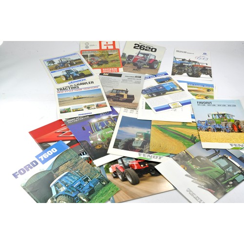 461 - Tractor and Machinery Literature comprising sales brochures and leaflets from County (creased and te... 