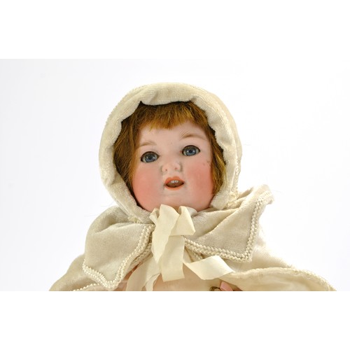 1552 - Antique German Doll with complete hands and feet, although minor notable wear. Head is without obvio... 