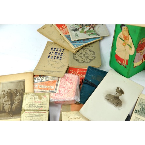 1569 - War related and historical Ephemera group comprising many dozen items of interest dating first and s... 