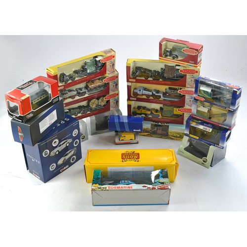 500 - A group of commercial diecast issues in 1/76 and 1/43 comprising Trackside, Oxford, Corgi and others... 