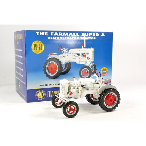 508 - Franklin Mint 1/12 Farm issue comprising High Detail Farmall Super A Tractor. Model looks to be with... 