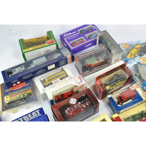 511 - A large collection of approx 70 diecast issues from EFE, Oxford, Lledo, Trackside etc comprising com... 