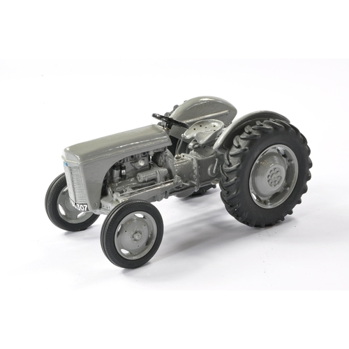 110 - David Brook Hand Built 1/16 Scale Farm Issue comprising Ferguson TE20 Tractor. Built from scratch us... 