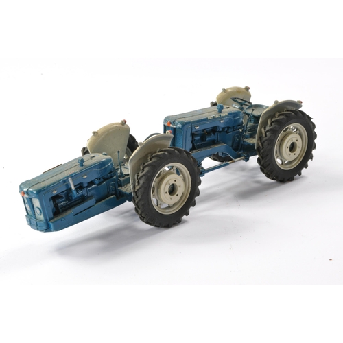 117 - Hand built Scaledown 1/32 Farm issue comprising White Metal Doe Triple D New Performance Tractor. Mo... 