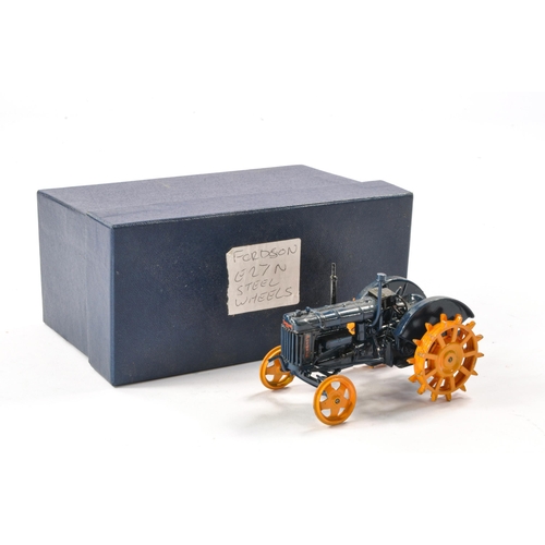 119 - Hand built Scaledown 1/32 Farm issue comprising Fordson Major E27N Tractor with Metal Wheels. Model ... 