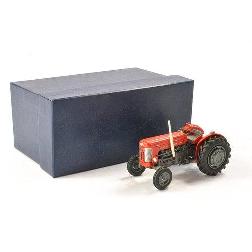 121 - Hand built Scaledown 1/32 Farm issue comprising Massey Ferguson 65 Tractor. Model with signs of some... 