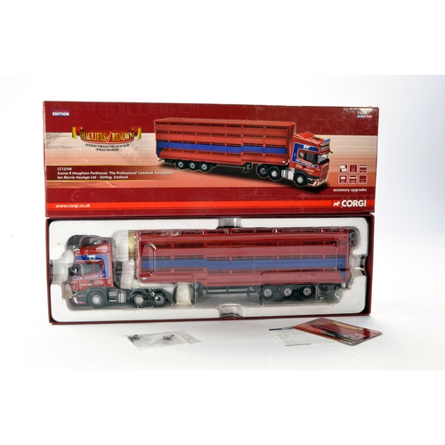 17 - Corgi Diecast Model Truck issue comprising No. CC13744 Scania R Houghton Parkhouse Livestock Transpo... 