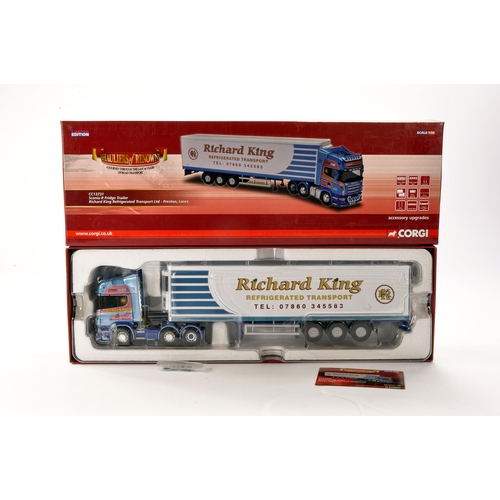 25 - Corgi Diecast Model Truck issue comprising No. CC13731 Scania R Fridge Trailer in the livery of Rich... 