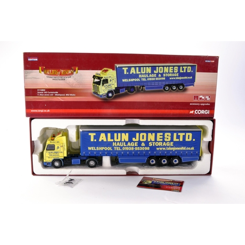 30 - Corgi Diecast Model Truck issue comprising No. CC14804 Scania 143 Curtainside in the livery of Alun ... 