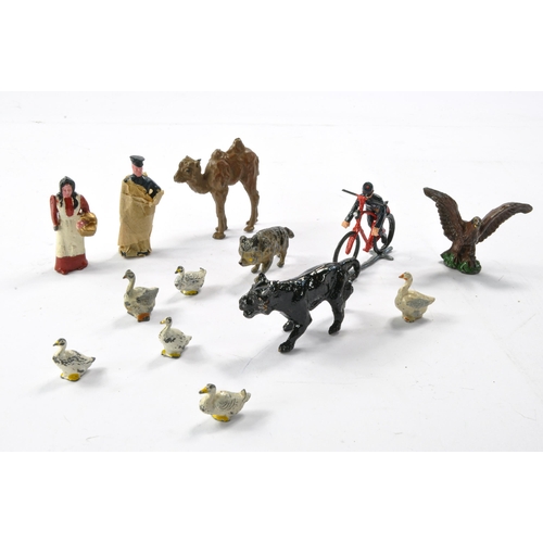 617 - A group of Lead Metal figures from Britains and others.