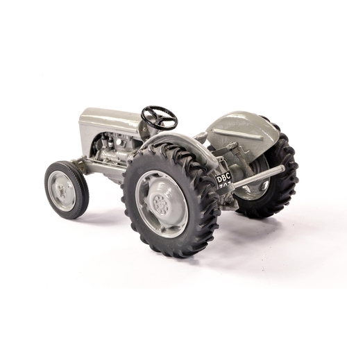 110 - David Brook Hand Built 1/16 Scale Farm Issue comprising Ferguson TE20 Tractor. Built from scratch us... 