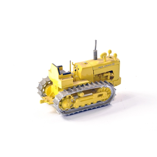 114 - Custom Built MFM 1/32 Farm issue comprising White Metal Track Marshall 55 Crawler Tractor in Yellow.... 