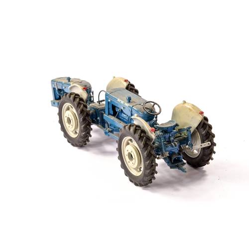 117 - Hand built Scaledown 1/32 Farm issue comprising White Metal Doe Triple D New Performance Tractor. Mo... 