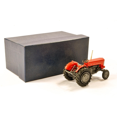 121 - Hand built Scaledown 1/32 Farm issue comprising Massey Ferguson 65 Tractor. Model with signs of some... 