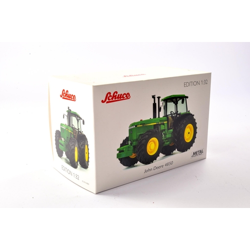 148 - Schuco 1/32 Farm Issue comprising John Deere 4850 Tractor. Appears Excellent and secure in Box with ... 