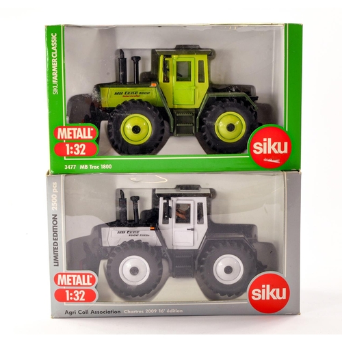 155 - Siku 1/32 Farm Issue comprising 1) Chartres 2009 16e edition MB Trac 1600 Turbo Tractor. Appears Exc... 