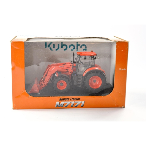 164 - Universal Hobbies 1/32 Farm Issue comprising Kubota M7171 with loader Tractor. Appears Excellent and... 